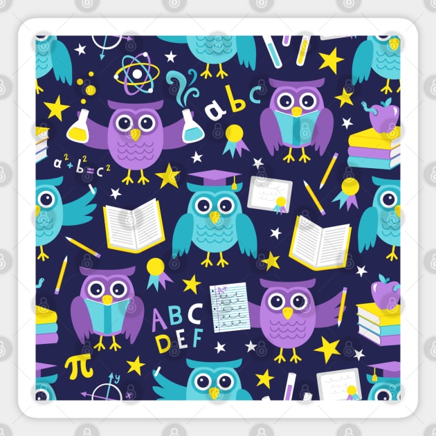 Smart Owls Magnet by robyriker